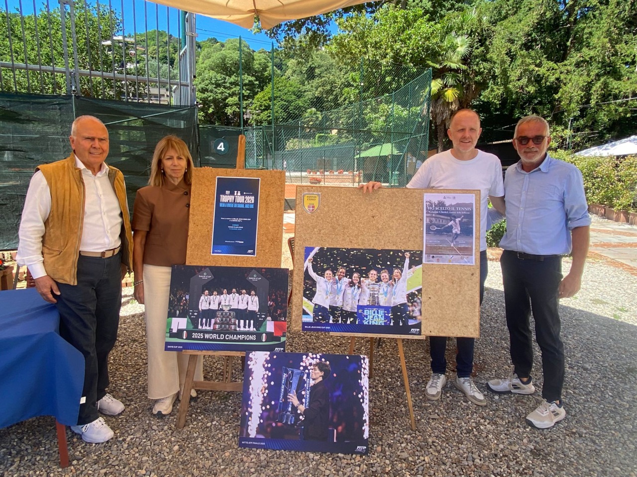 Il Tennis Como presenta “Road to Como Lake Challenger 2026” che porterà la Davis in città