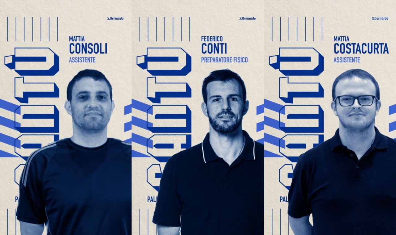 Acqua S. Bernardo Cantù, definito lo staff di coach Vitucci
