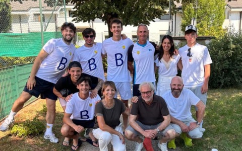 Tennis Como in festa: il team maschile batte Gorizia ed è promosso in serie B2