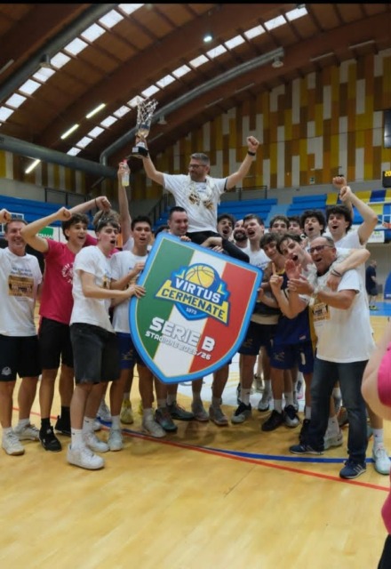 Cermenate promossa in B- foto social Virtus Cermenate