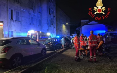 Incendio di Lomazzo, fermato un vicino di casa: è accusato di aver appiccato le fiamme