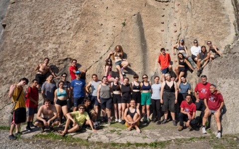 In trenta alla scoperta dell’arrampicata con “Giovani in Vetta”