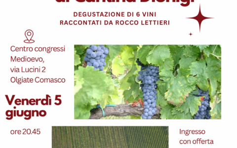 L’ultimo appuntamento di OlgiateCult tra enologia e solidarietà