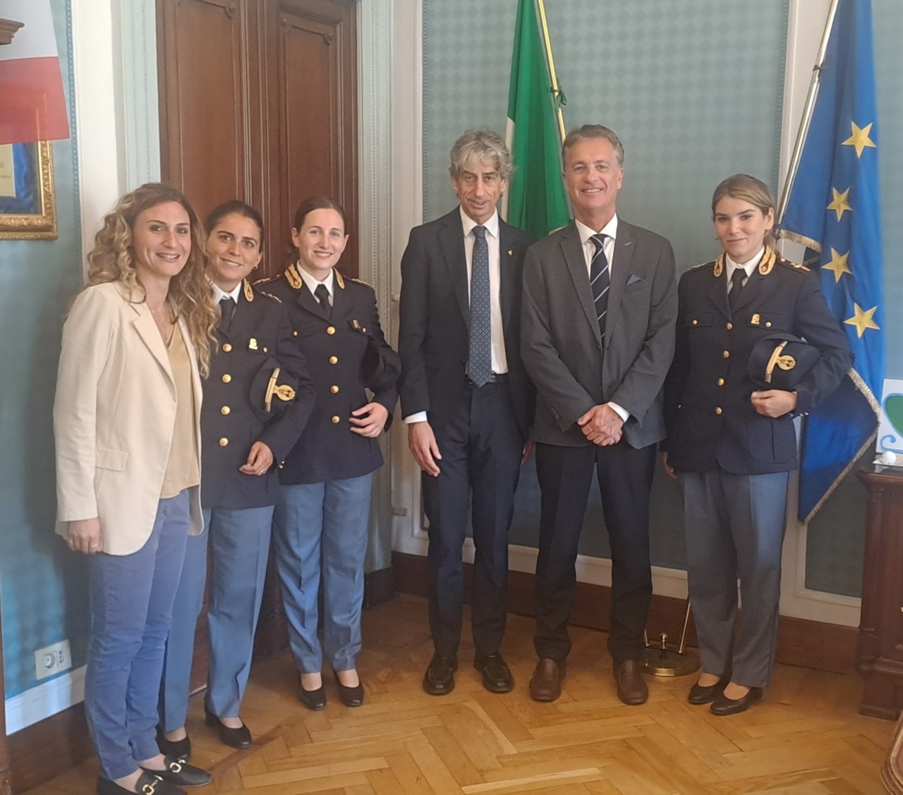 Presentati questa mattina due nuovi funzionari di Polizia