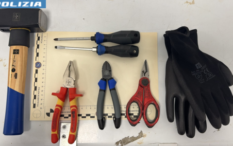 Possesso ingiustificato di arnesi da scasso, 46enne denunciato