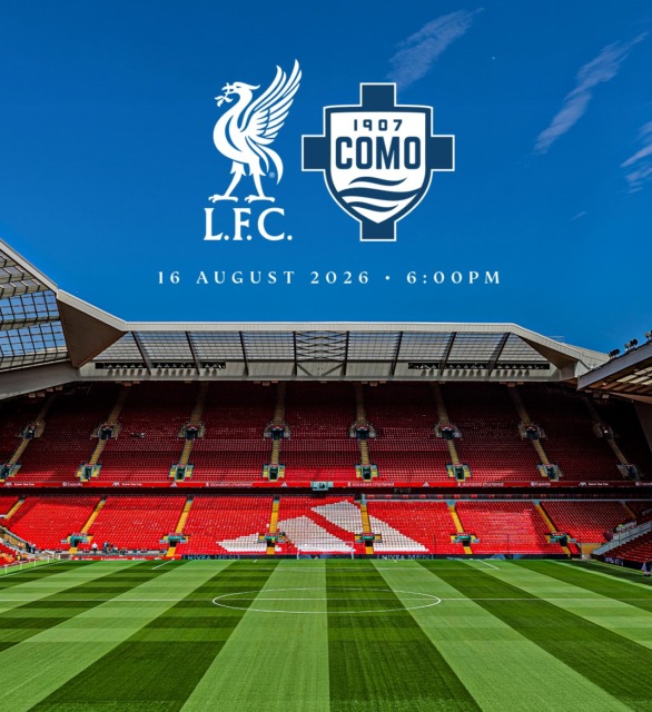 LIverpool -Como amichevole di lusso domenica 16 agosto- foto social Como 1907