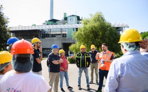 Impianti aperti, visita al completo al termovalorizzatore di Acinque