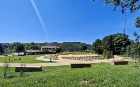 Concluso il primo lotto dei lavori dell’area Tiràn a Lipomo: il nuovo parco è aperto