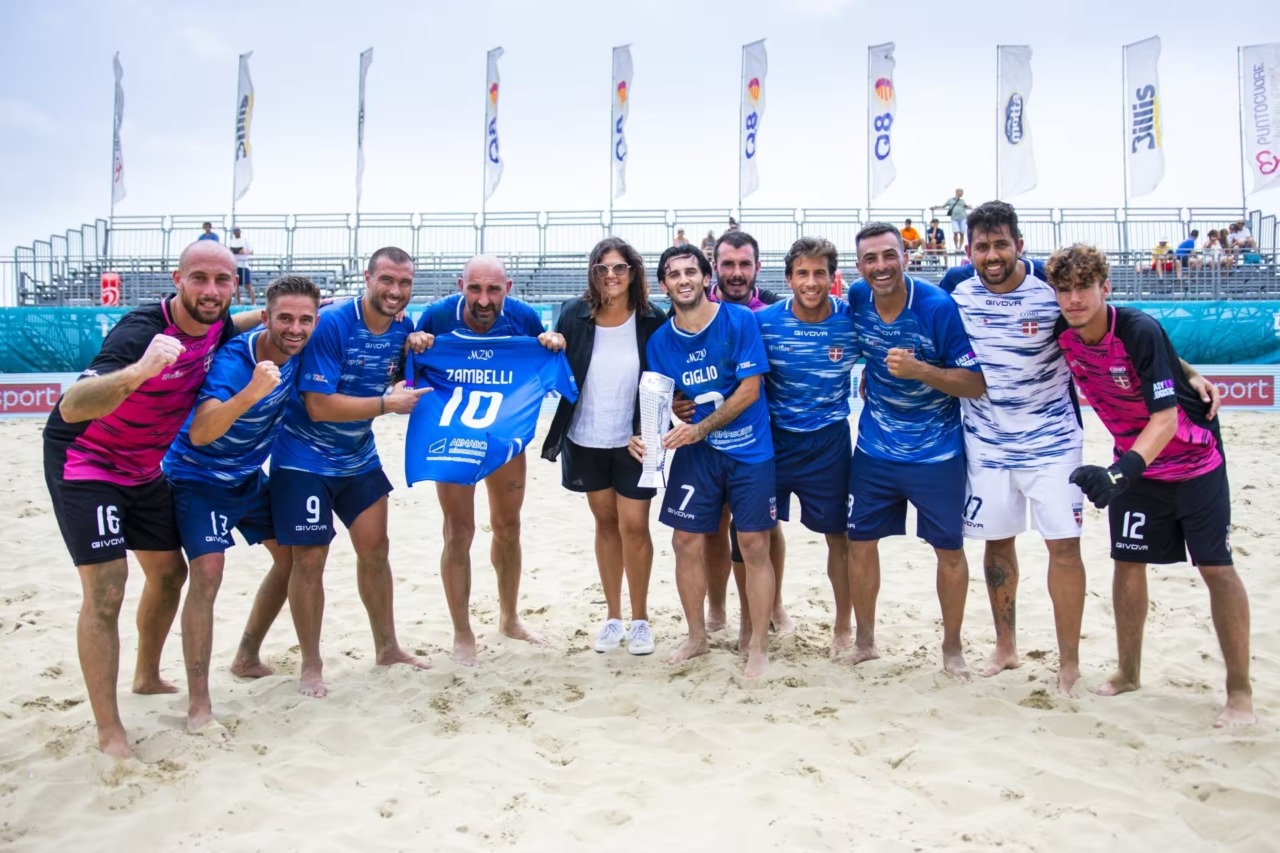 Il Como Beach Soccer stende il Mare di Roma e conquista la Serie A