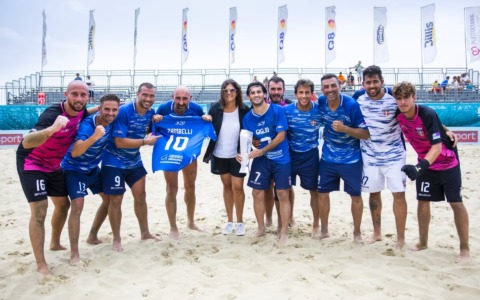 Il Como Beach Soccer stende il Mare di Roma e conquista la Serie A