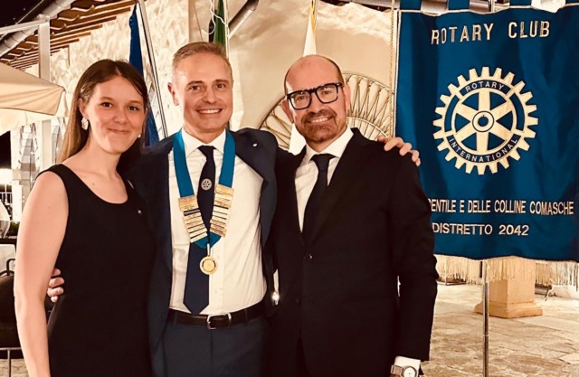 Rotary Club Appiano Gentile e delle Colline Comasche, Federico Broglia eletto presidente