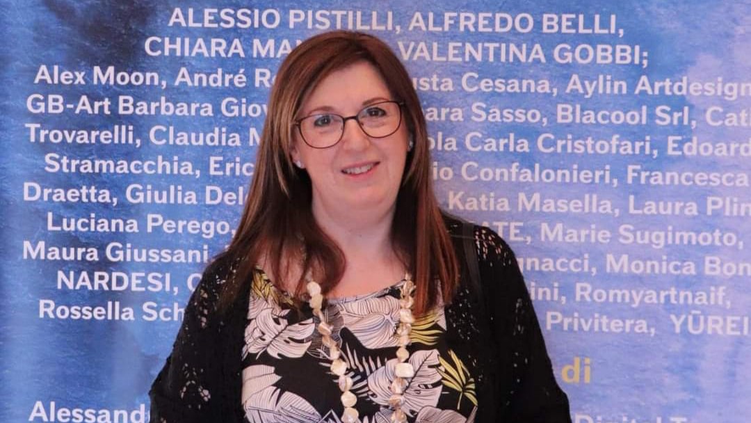 Un dipinto di Anna Catalano al Festival della musica classica di Vieste