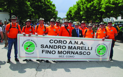 Armonie alpine, a Fino Mornasco la prima rassegna dei cori e delle fanfare degli Alpini comaschi