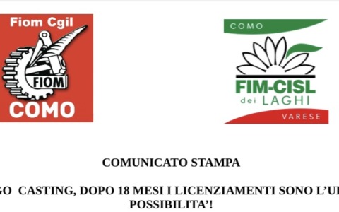 Dongo Castings, lavoratrici e lavoratori senza salario