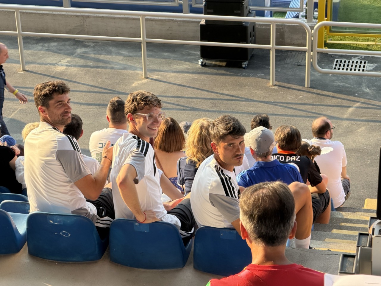 Como Cup 2026, Alessio Iovine in tribuna