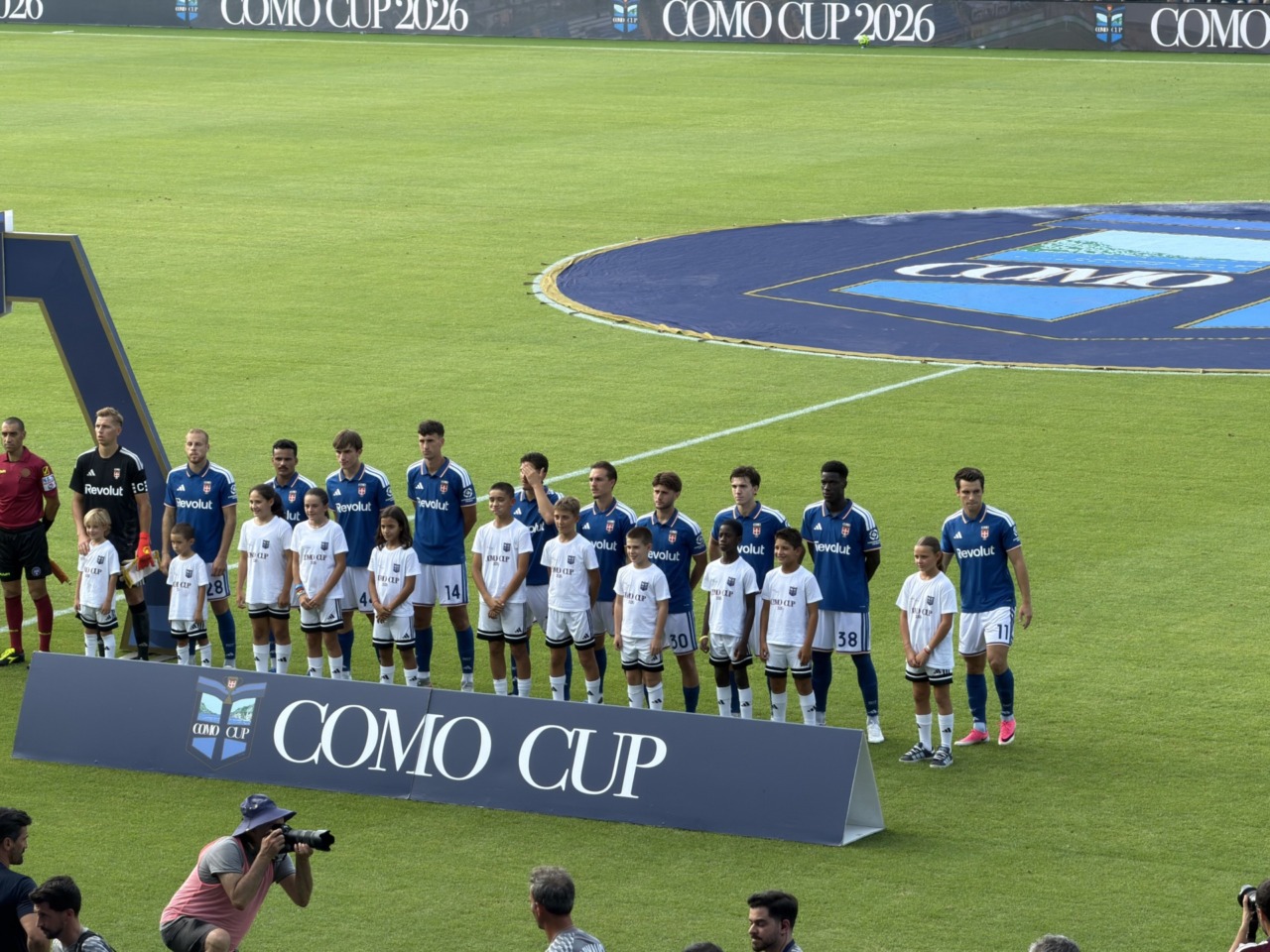 Como Cup 2026, il Como pronto a scendere in campo contro il Famalicão
