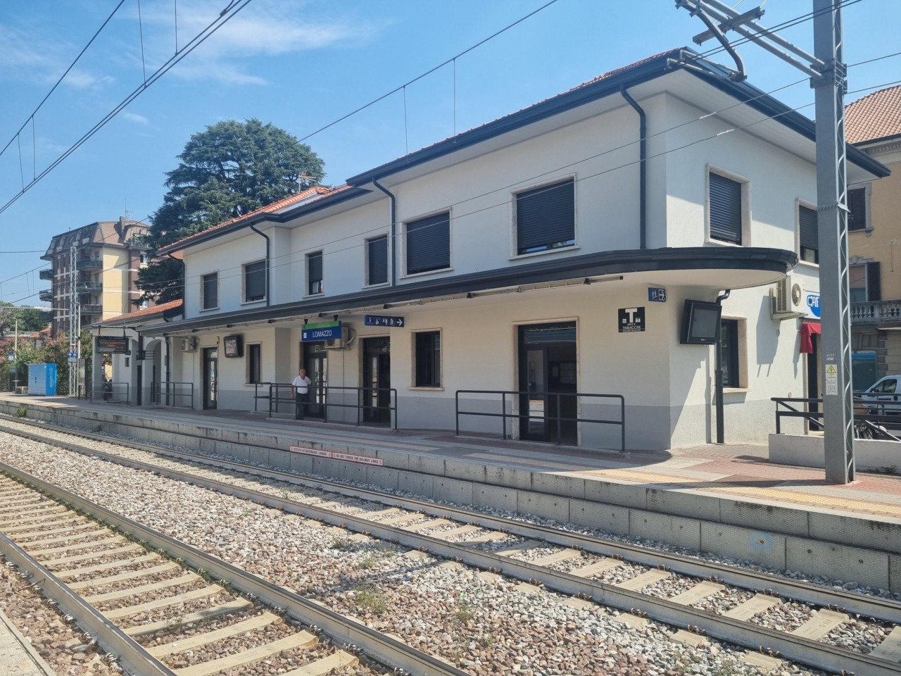 Finita la riqualificazione della stazione di Lomazzo