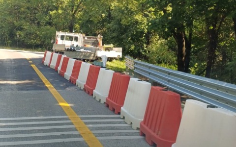 Sp 41, al via la posa di oltre 500 metri di nuove barriere di sicurezza