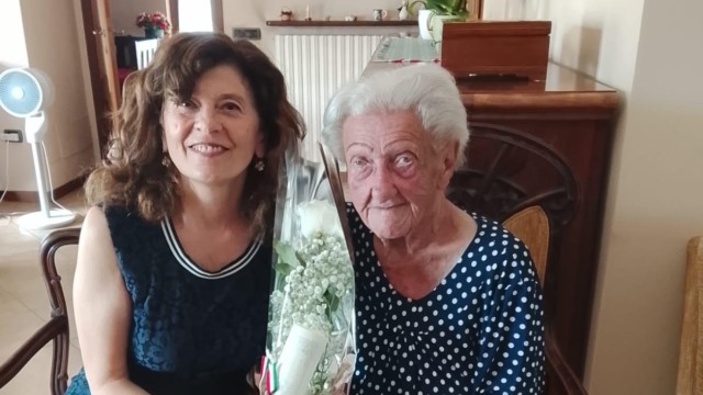 Fernanda Agostoni festeggia un secolo di vita