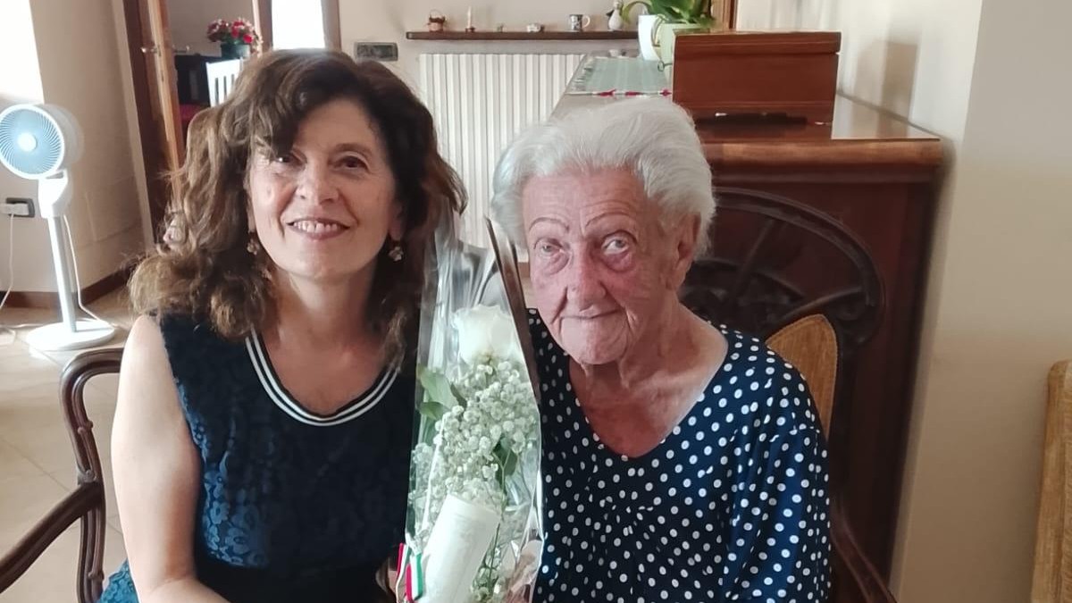 Fernanda Agostoni festeggia un secolo di vita