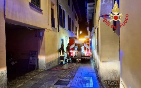 Incendio in un bed and breakfast, intervengono i Vigili del Fuoco