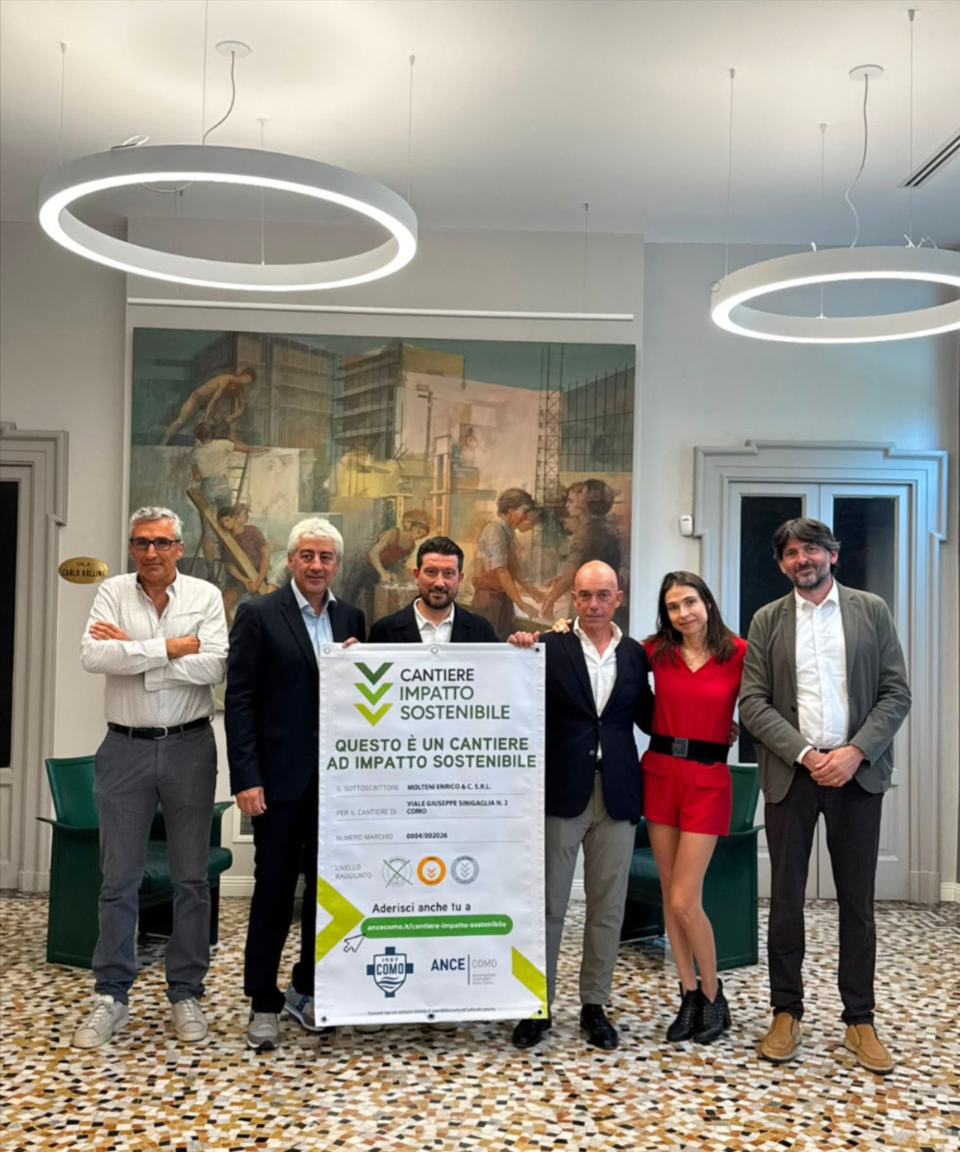 Premio per il cantiere della nuova Curva Ovest del Como