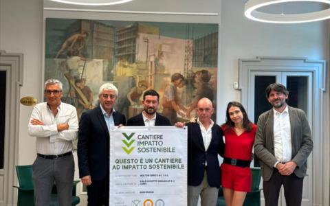 Premio per il cantiere della nuova Curva Ovest del Como