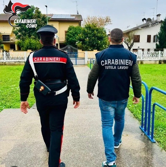 Violazioni della sicurezza e lavoratore in nero: attività sospesa