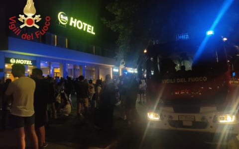Paura in un hotel del centro città