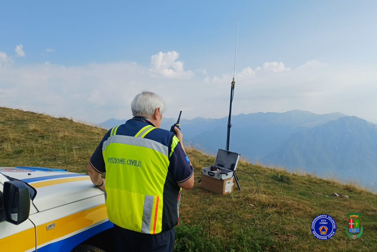 Testata con successo la rete radio per le emergenze della Protezione Civile