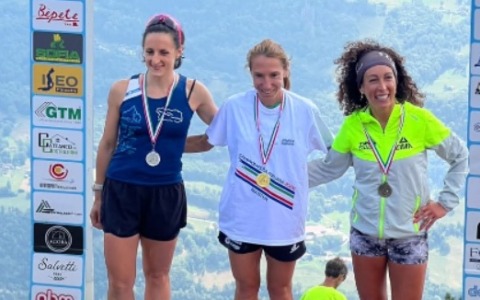 Prof e campionessa: oro nella corsa in montagna