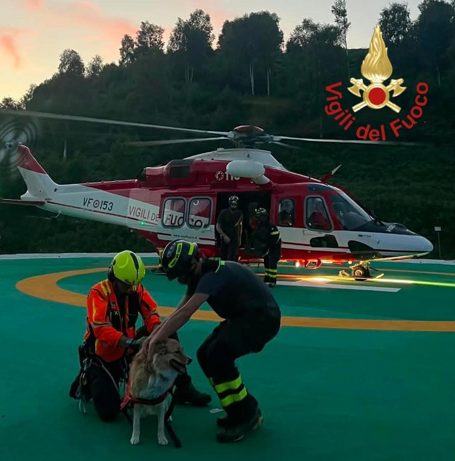 Scout in difficoltà al San Primo, intervengono i Vigili del fuoco