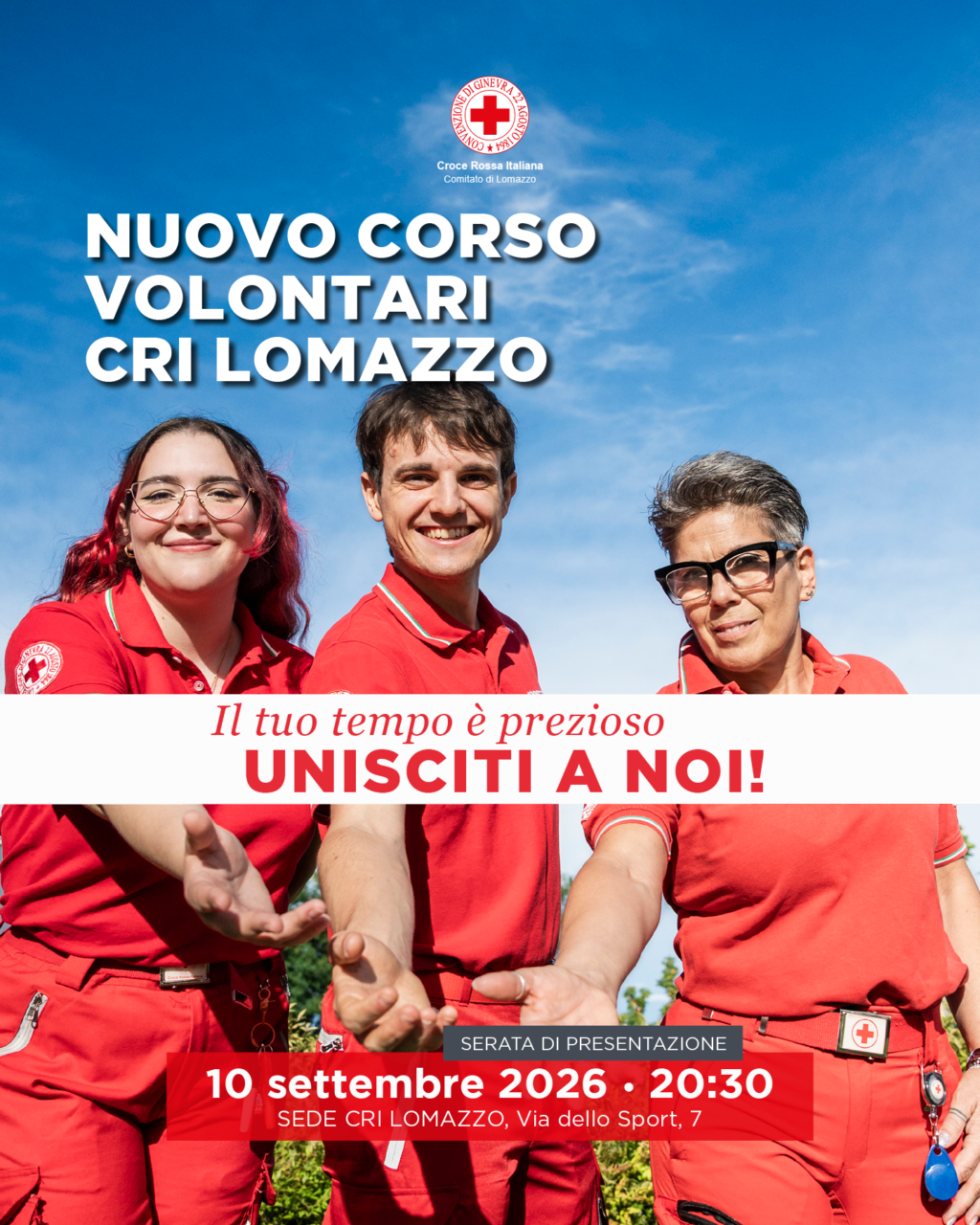 Cosa significa fare il  volontariato in Croce rossa?