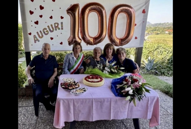 Cento anni per Vittoria: festa in paese
