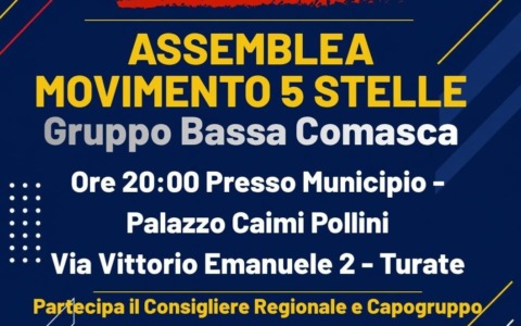 Movimento 5 Stelle, assemblea aperta ai Comuni della Bassa Comasca
