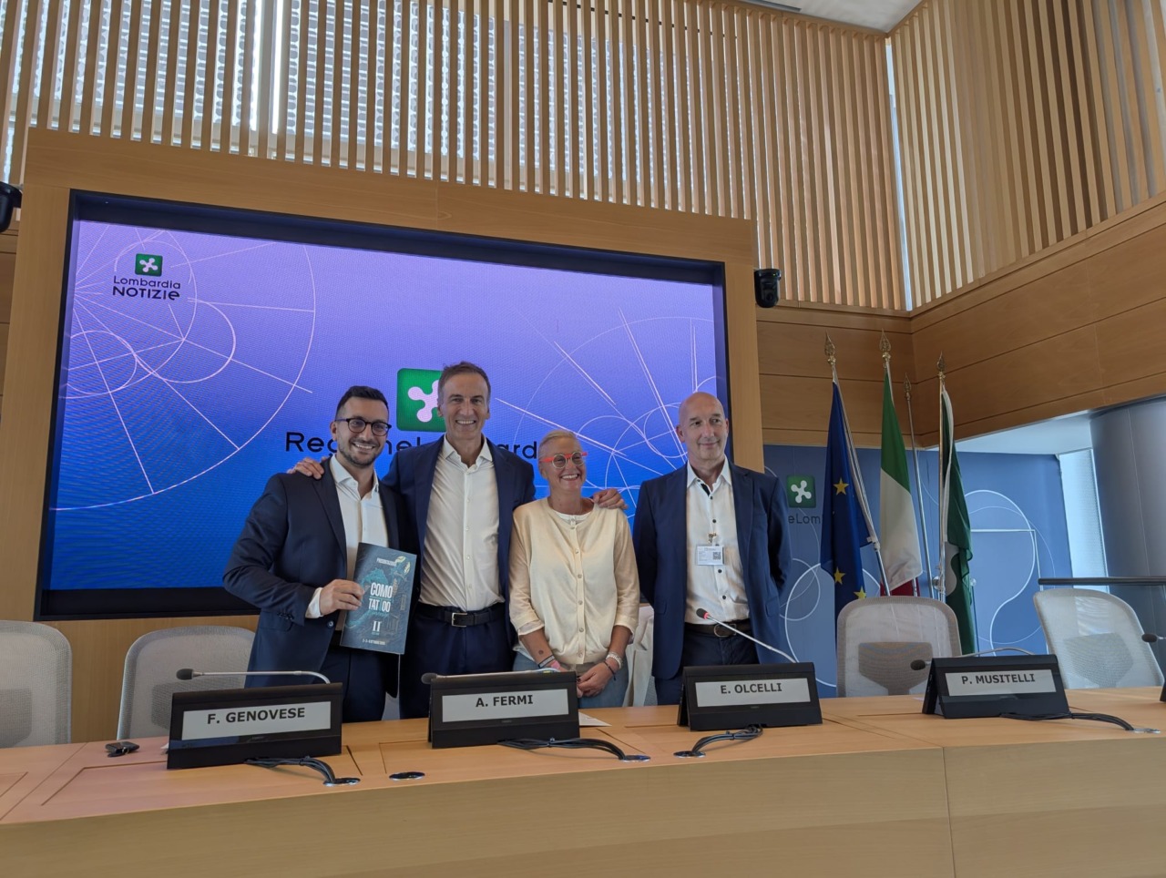 Presentato in Regione Lombardia il Como Tattoo Convention 2026