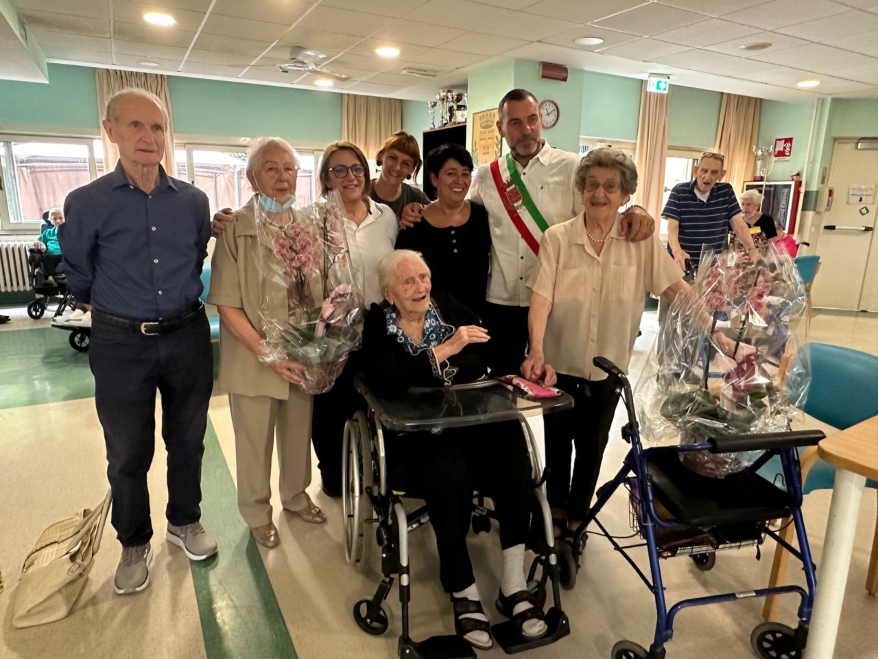 Ofelia e Teresa Angela: 203 anni di vita festeggiati in Casa anziani