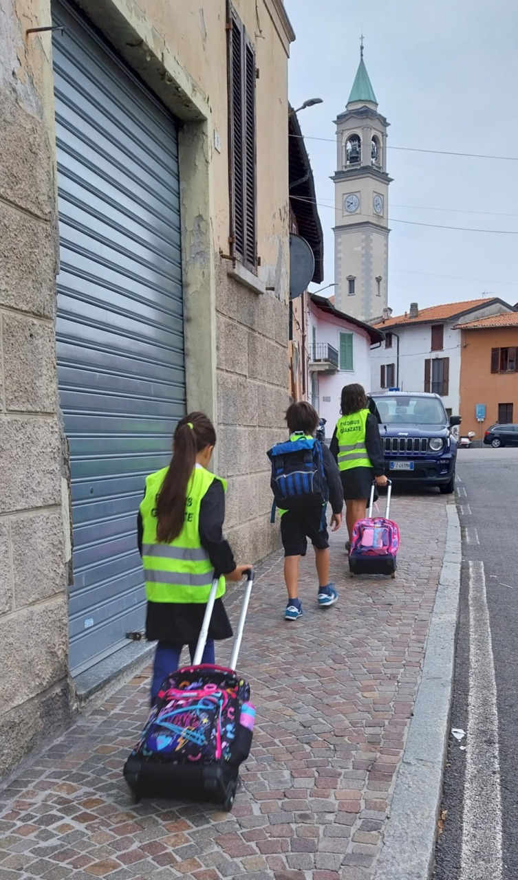Piedibus, il sindaco dà il buon esempio: accompagnerà i bambini alla primaria