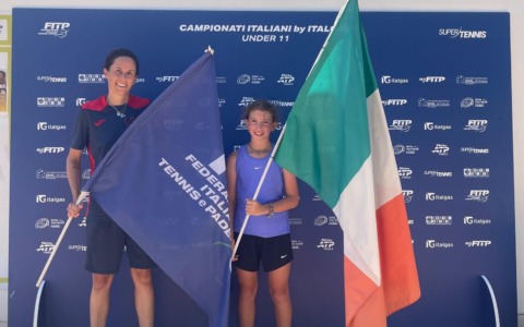 La giovane tennista Camilla Lingeri protagonista ai campionati Nazionali di Bari