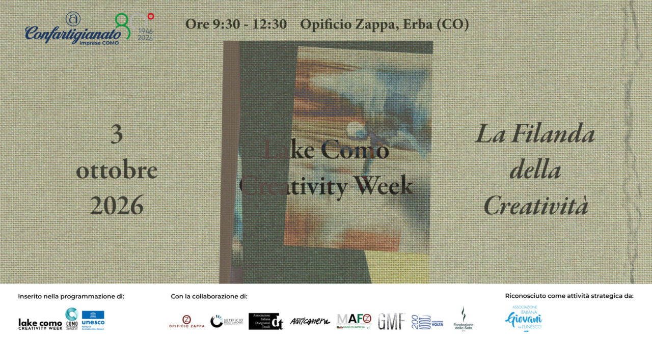 Torna “La Filanda della Creatività” tra giovani, imprese, moda e futuro