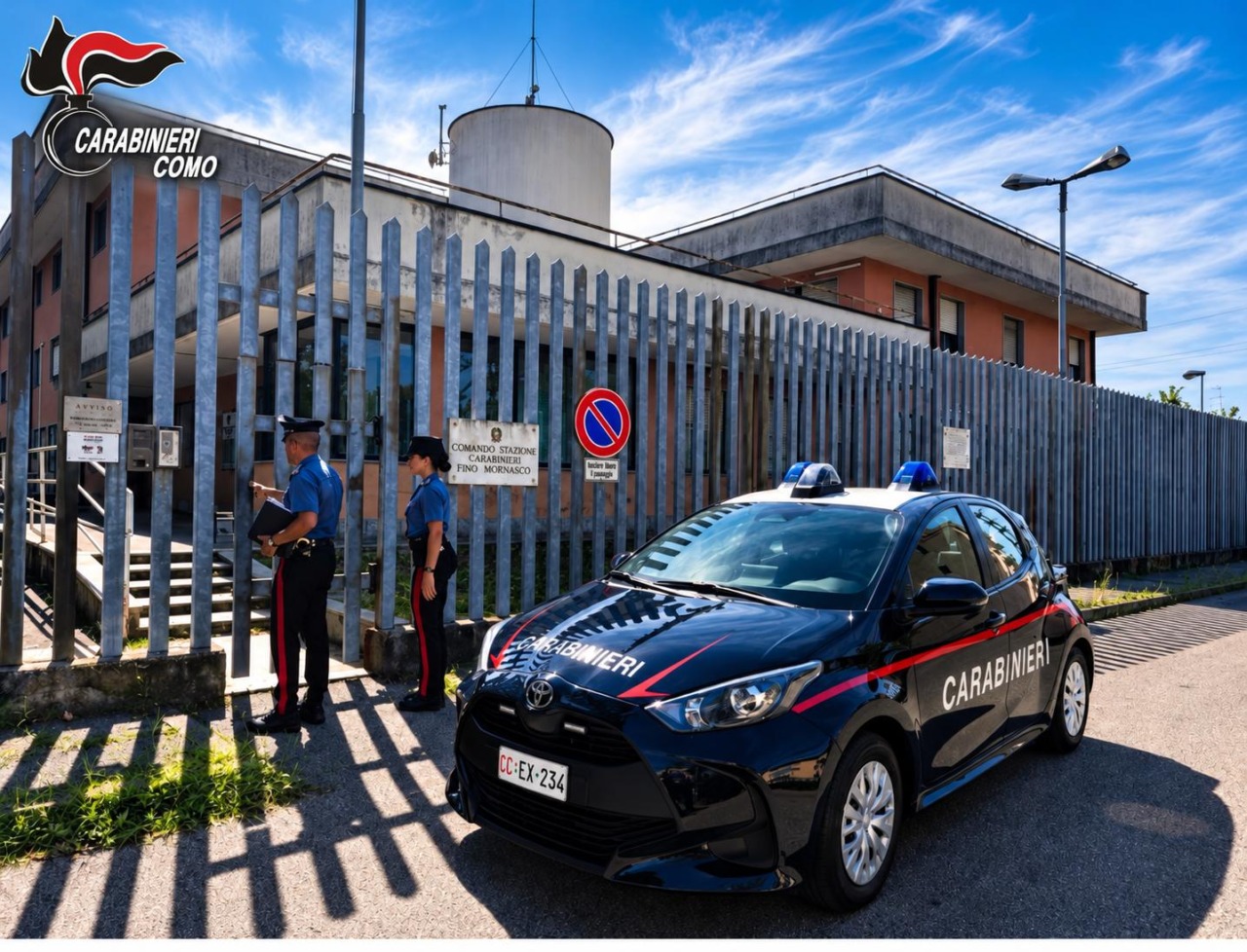 Furti in una struttura ricettiva di Villa Guardia: arrestato un 20enne