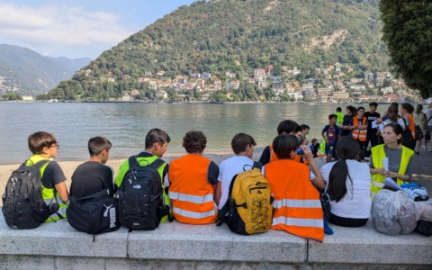Studenti comaschi alla scoperta dell’ecosistema del Lario