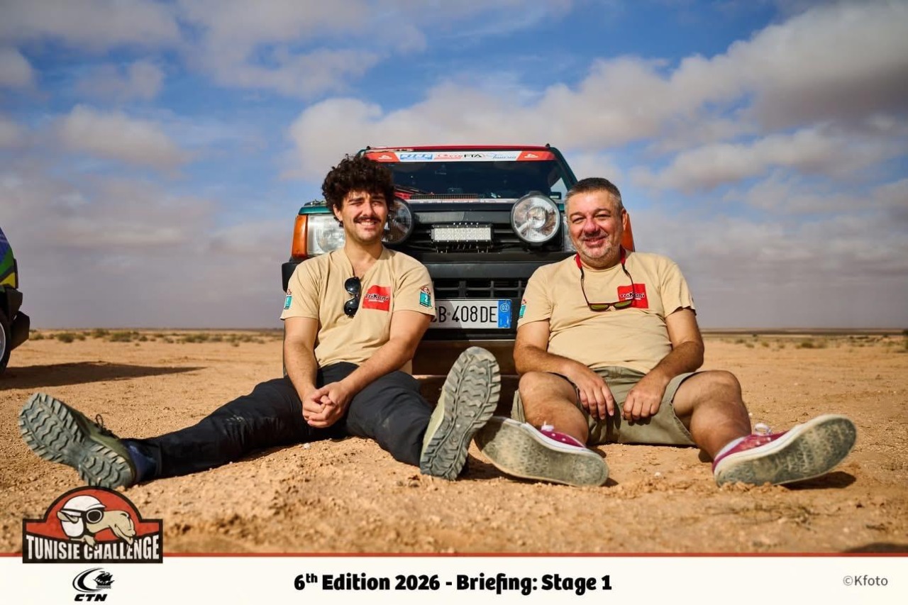 I Galimberti al rally nel deserto: «Bella esperienza»