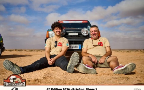 I Galimberti al rally nel deserto: «Bella esperienza»