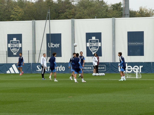 Como Manchester United allenamento