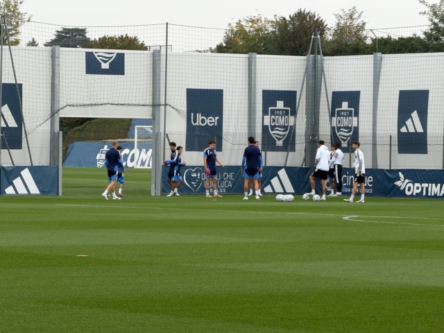 Como Manchester United allenamento