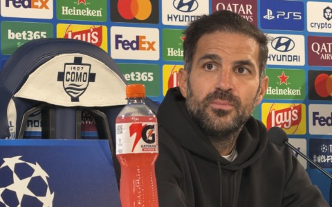 Como-United 4-1, Fàbregas: “Questi ragazzi mi riempiono di forza”