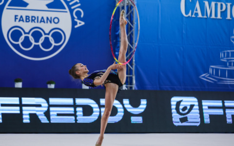 Ginnastica Ritmica, Cecilia De Capitani protagonista a Terni: 23.500 punti alle clavette