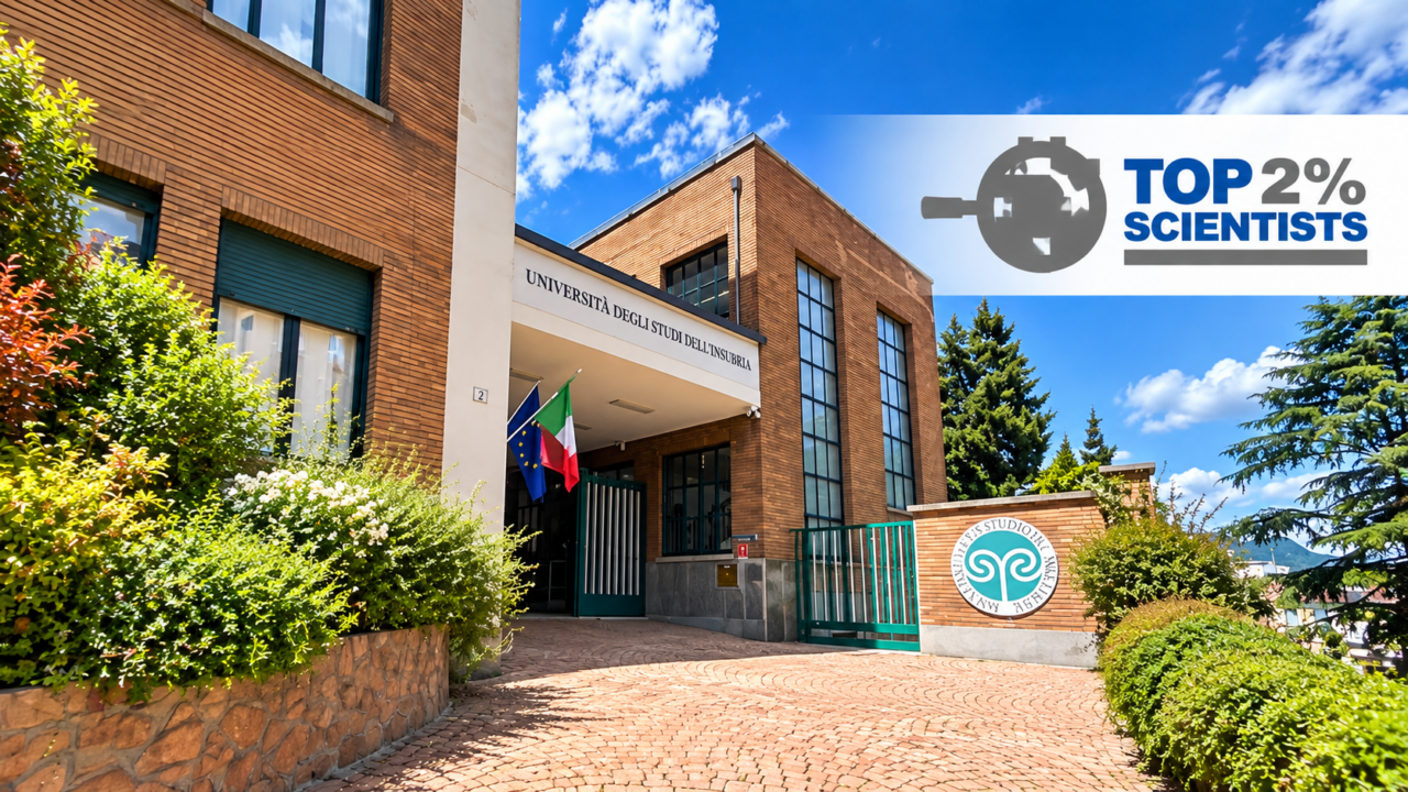 L’Università dell’Insubria nella World Top 2% Scientists 2026