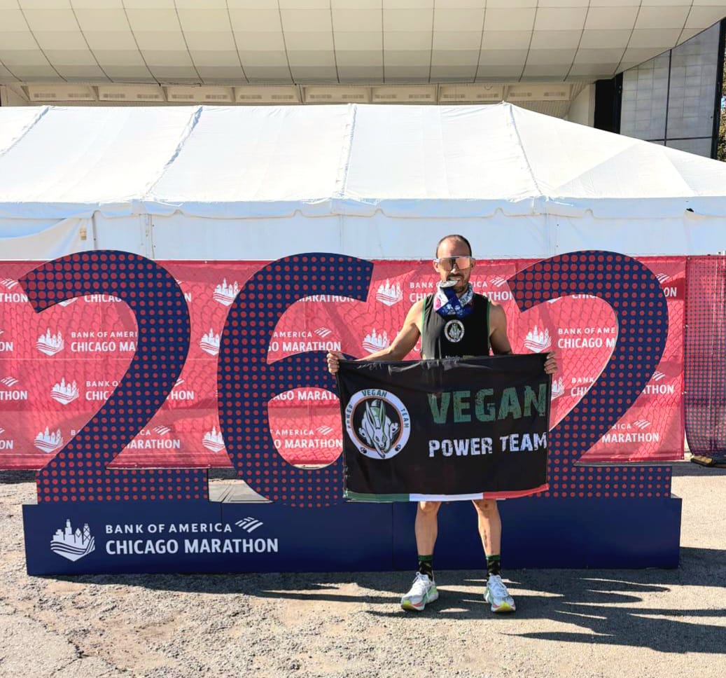 Dario, vegan e maratoneta
